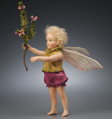 R. John Wright Presents: Heather Fairy from the Flower Fairies Collection - R. John Wright, Bennington, VT