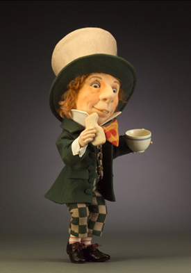 R. John Wright Presents: The Mad Hatter from the 'Alice in Wonderland' Collection - R. John Wright, Bennington, VT