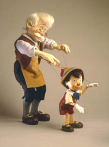 Geppetto and Pinocchio I Marionette