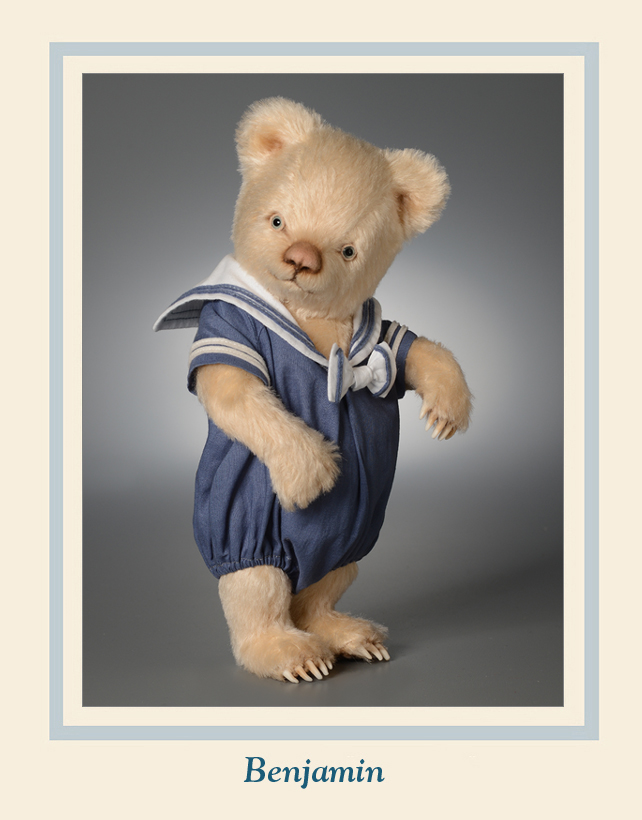 R. John Wright Presents: Benjamin from the 'Toddler Bears' Series - R. John Wright, Bennington, VT