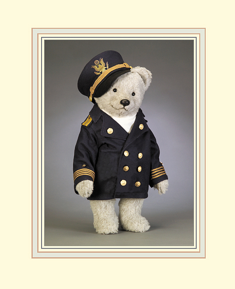 R. John Wright Presents: Bear Captain, from the Bears at See Collection - R. John Wright, Bennington, VT