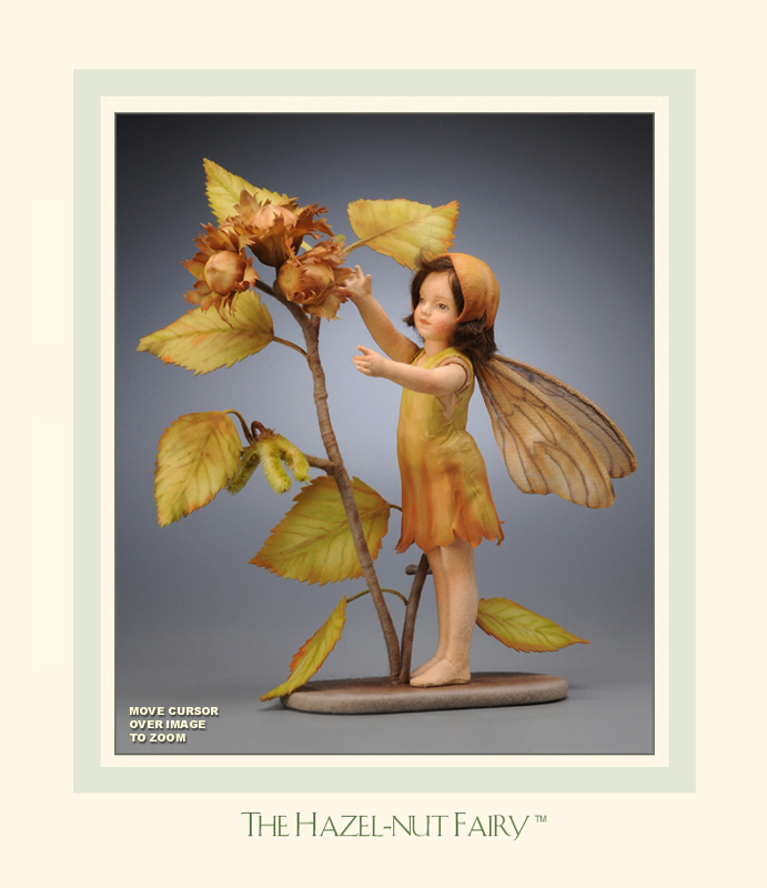 R. John Wright Presents: The Hazel-nut Fairy from 'A Flower Fairy Alphabet' Collection - R. John Wright, Bennington, VT