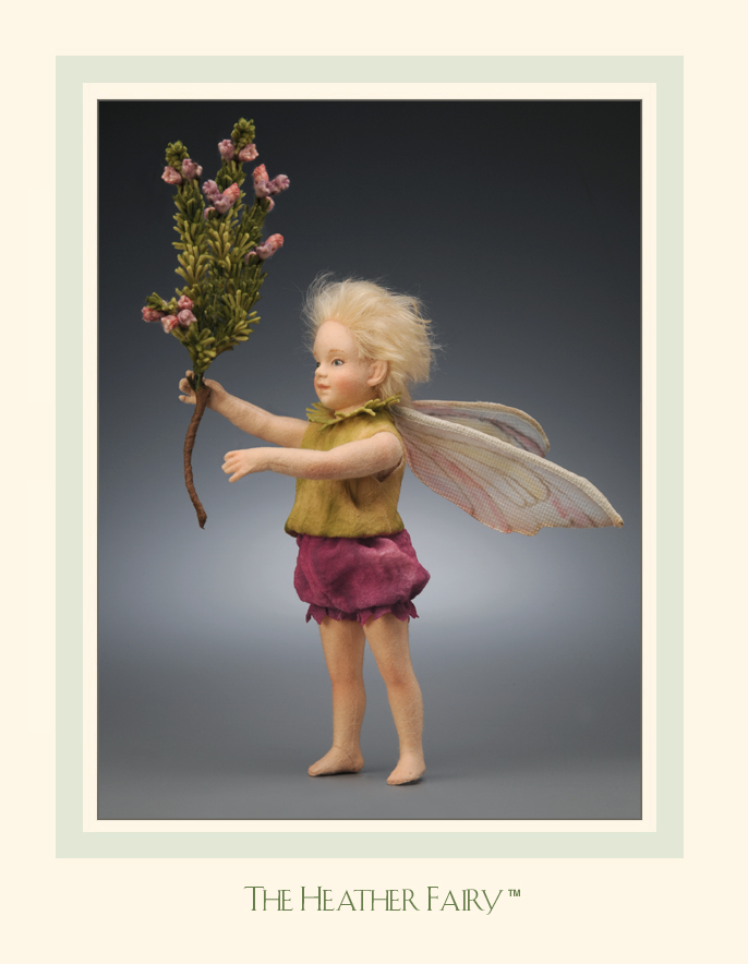 R. John Wright Presents: The Heather Fairy Doll from 'A Flower Fairy Alphabet' Collection - R. John Wright, Bennington, VT