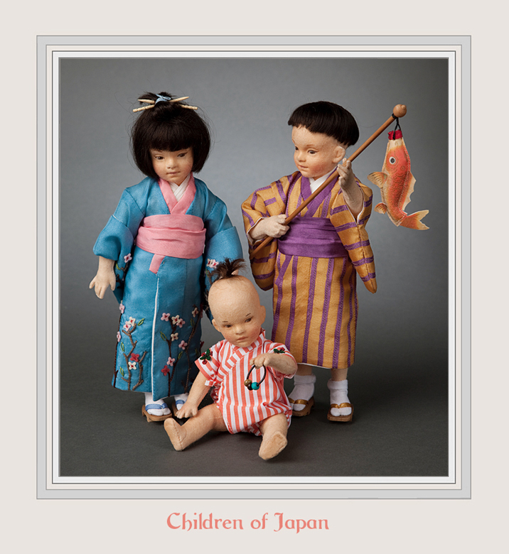 R. John Wright Presents: Children of Japan from the 'Around the World' Series - R. John Wright, Bennington, VT