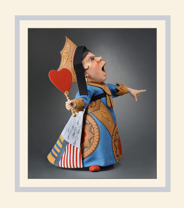 R. John Wright Presents: The Queen of Hearts from the 'Alice in Wonderland' Collection - R. John Wright, Bennington, VT